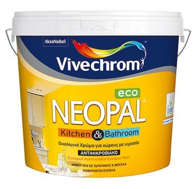 VIVECHROM WHITE NEOPAL KITCHEN &amp; BATHROOM 10LT