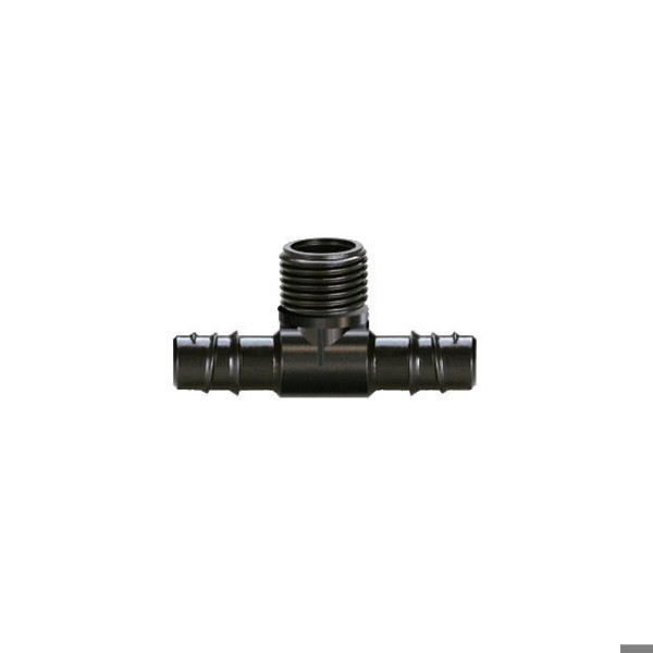 CLABER 91072 1/2" THREADED 3-WAY CONNECTOR 2PCS