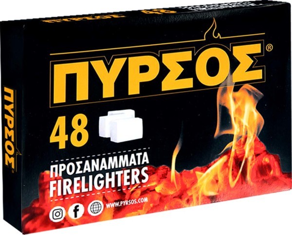 PYRSOS FIRE LIGHTERS 48 PCS
