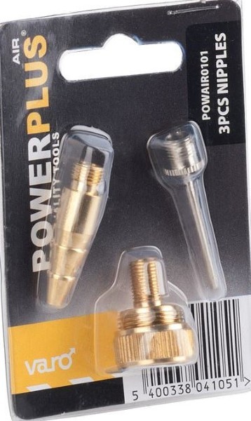 POWERPLUS POWAIR0101 3PCS NIPOWERPLUSLE SET