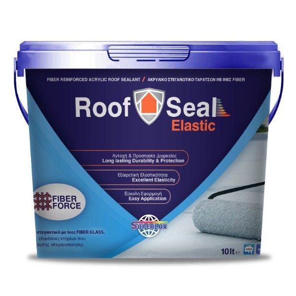 ROOF SEAL FIBER-GLASS WHITE F-50 3L