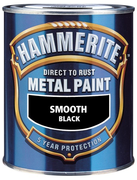 HAMMERITE SMOOTH BLACK 2.5L