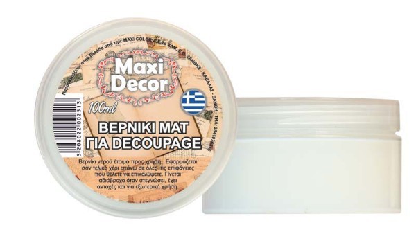 MAXI DÉCOR VARNISH MATT TRANSPRARENT 100M