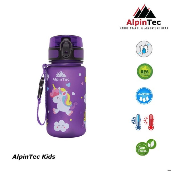 ALPIN KIDS BOTTLE 35CL PONY PURPLE