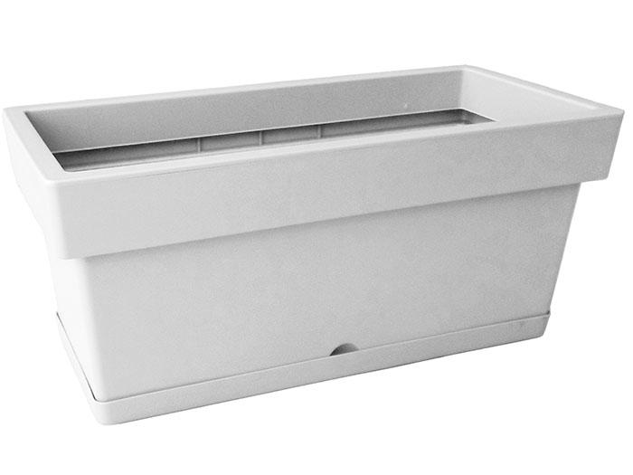 VIOMES LINEA JARDINIERA 48X18X17CM 9LTR WHITE