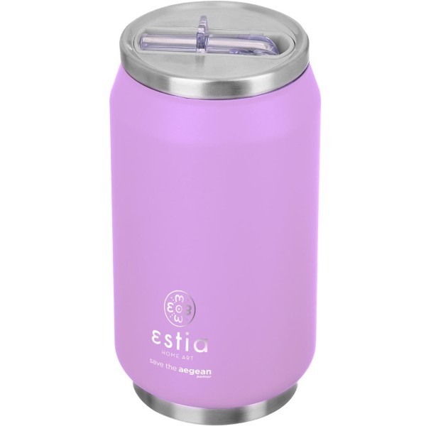 ESTIA 01-16715 TRAVEL CUP SAVE THE AEGEAN 300ML LAVENDER PURPLE