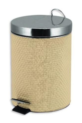 TNS PEDAL BIN 5L SUGAR LEATHER 21X28CM