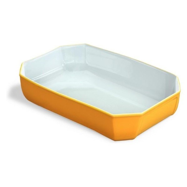 PYREX RECTANGULAR ROASTER 33X22X7CM 3.2L - YELLOW