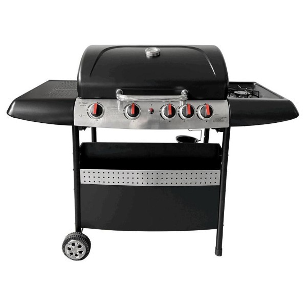 OUTBACK GAS BBQ SIZZLER 12KW 4 BURNERS + 2.5KW SIDE BURNER