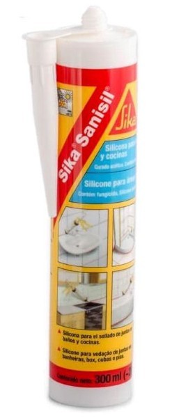SIKA SANISIL SILICONE WHITE 300ML