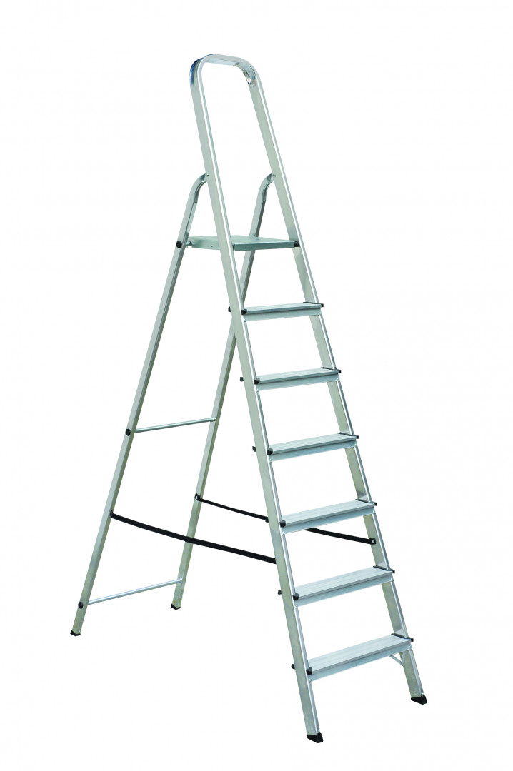 ELKOP ALUMINIUM LADDER 6+1 STEPS