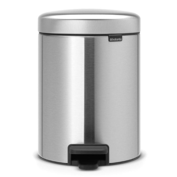 BRABANTIA NEW ICON PEDAL BIN 5L - MATT STEEL
