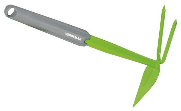 VERDEMAX WARREN HOE WITH 2 PRONG CULTIVATOR. LENGTH 32CM