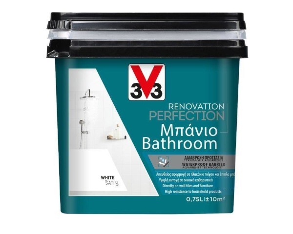 V33 POWDER PINK BATHROOM RENOVATION PAINT 750ML