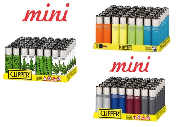 CLIPPER LIGHTER MINI ASSORTED COLORS - 1PCS