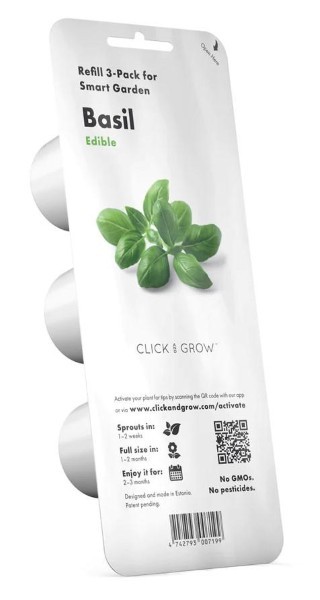 CLICK &amp; GROW SGR3X3 BASIL PLANT PODS 3PCS