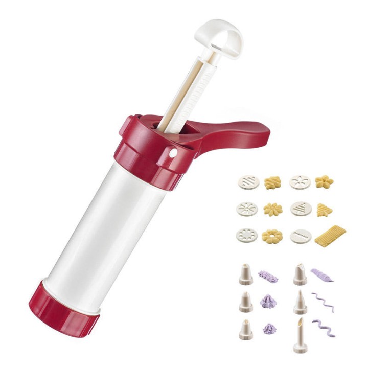 WESTMARK CHRISTMAS COOKIE PRESS WITH 6PCS