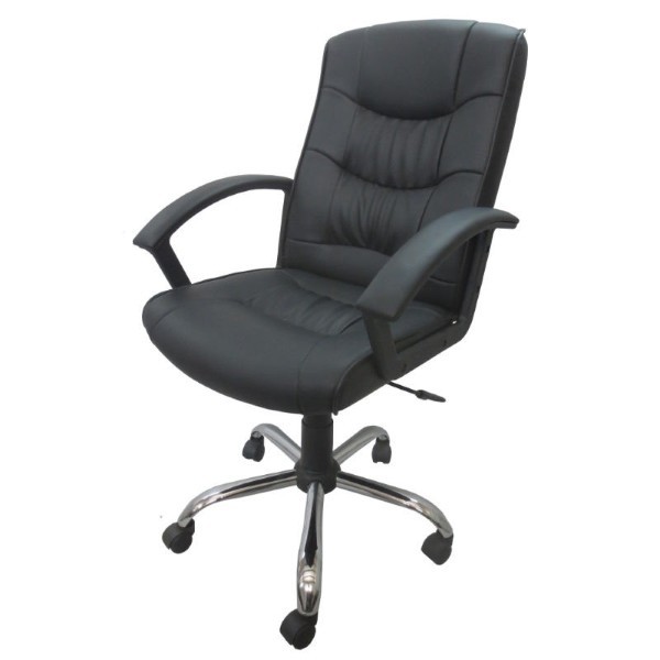 DUCK HIGH BACK OFFICE CHAIR - BLACK
