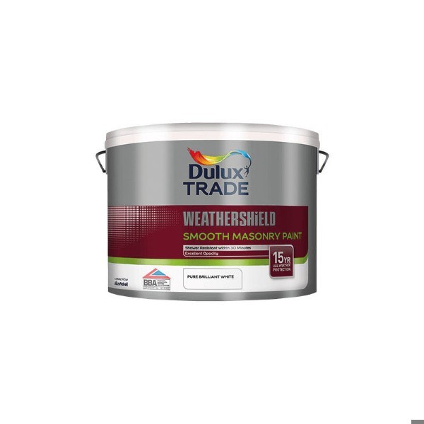 DULUX HIGH QUALITY EMULSION PAINT SMOOTH MASONRY EXTERIOR 2.5L