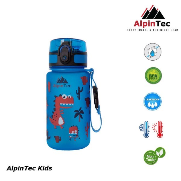 ALPIN KIDS BOTTLE 35CL DINO BLUE