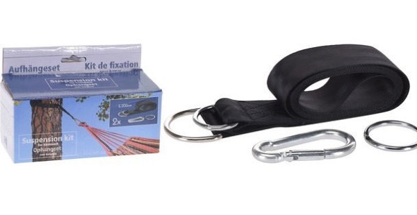 HAMMOCK SUSPENSION KIT WITH STRAPS