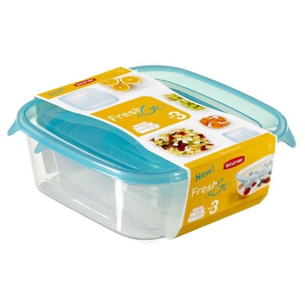 CURVER FRESH &amp; GO SET 0.25L+0.8L