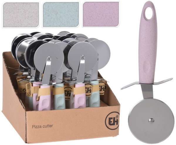 HOUSEHOLD PIZZA SLICER 3 ASSORTED COLORS