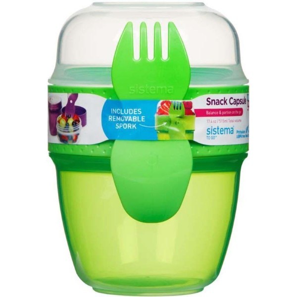 SISTEMA TO GO SNACK CAPSULE 515ML