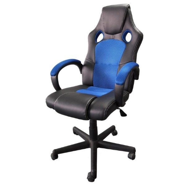 MAX GAMING CHAIR 61Χ70CM - BLACK-BLUE