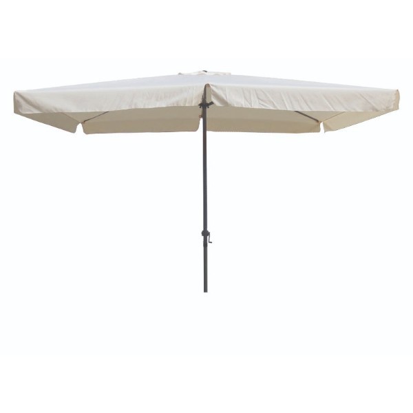 MARKET ALUMINIUM UMBRELLA 2X3M NATURAL