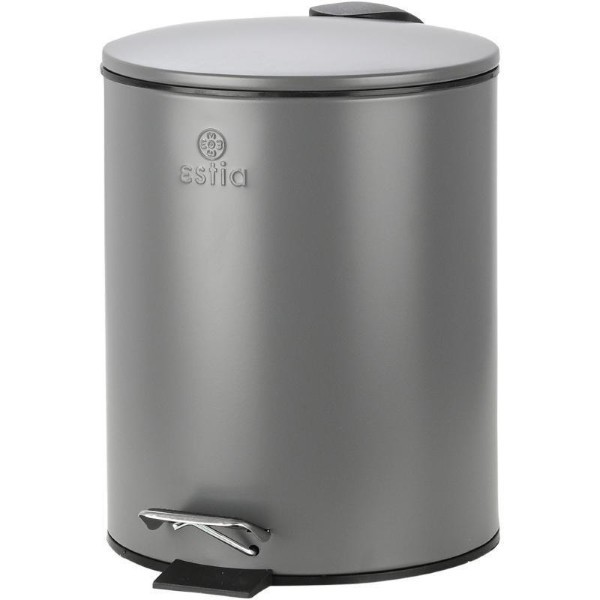 ESTIA PEDAL BIN 5L - GREY MAT