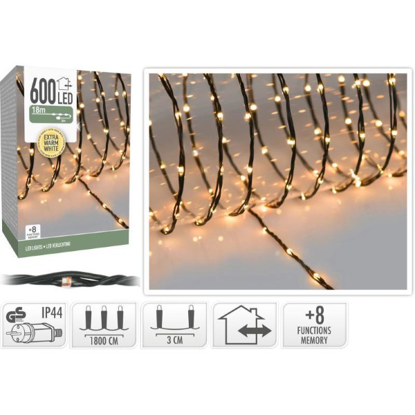 LED LIGHTS 600LED - EXTRA WARM WHITE