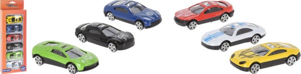 CAR TOY 10CM 6 ASSORTED COLORS