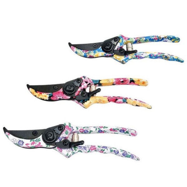 VERDEMAX FLORAL SCISSOR 3 ASSORTED COLORS