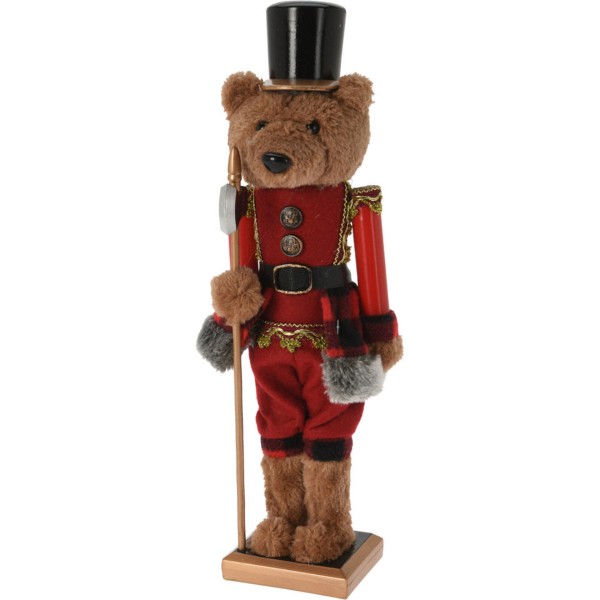 NUTCRACKER 38CM BEAR