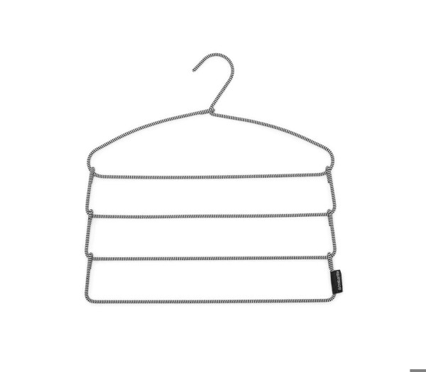 BRABANTIA TOUCH TROUSER HANGER BLACK/WHITE