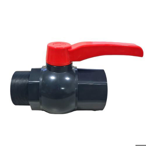 PVC BALL VALVE ΜΕ ΜΑΚΡΙΑ ΛΑΒΗ 3'' (M/F)