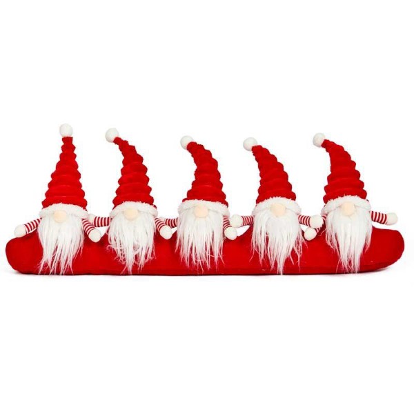 GONKS DRAUGHT EXCLUDER-RED