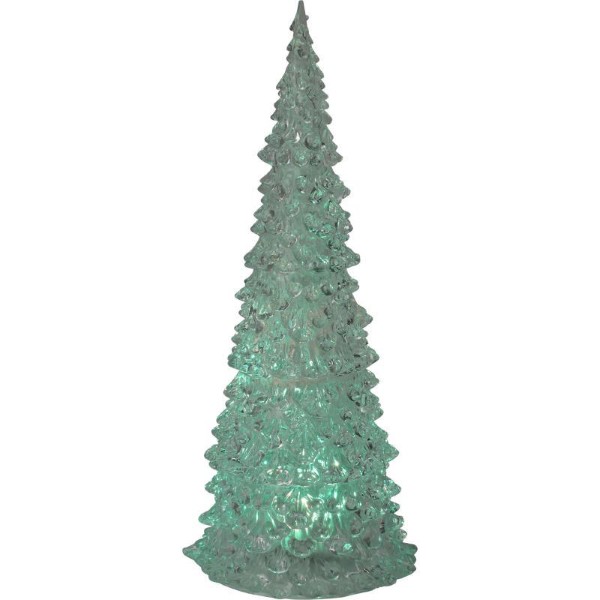 ACRYLIC CHRISTMAS TREE WITH LED 21CM