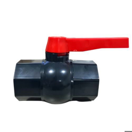 PVC BALL VALVE ΜΕ ΜΑΚΡΙΑ ΛΑΒΗ 3'' (F/F)