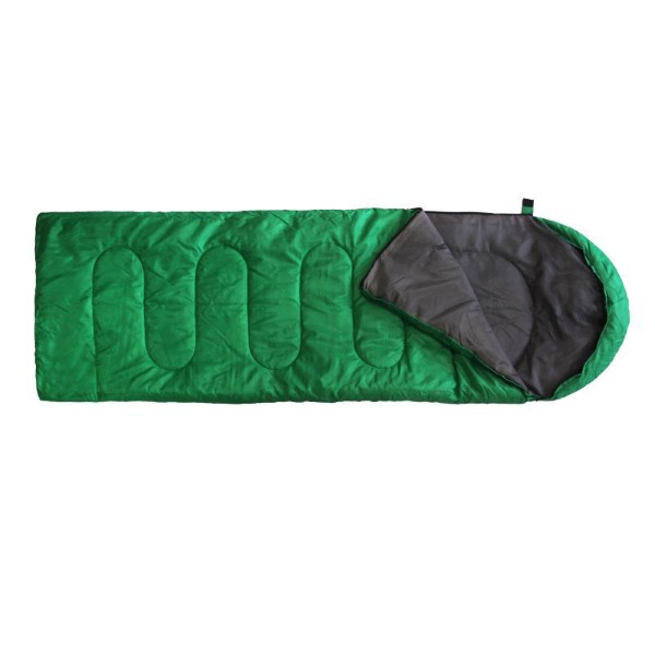 C&amp;G SLEEPING BAG 190X75CM - GREEN
