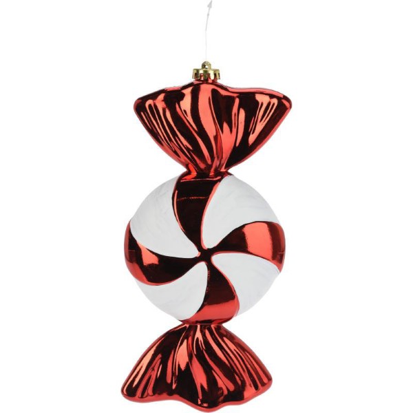 CHRISTMAS CANDY 30CM - RED