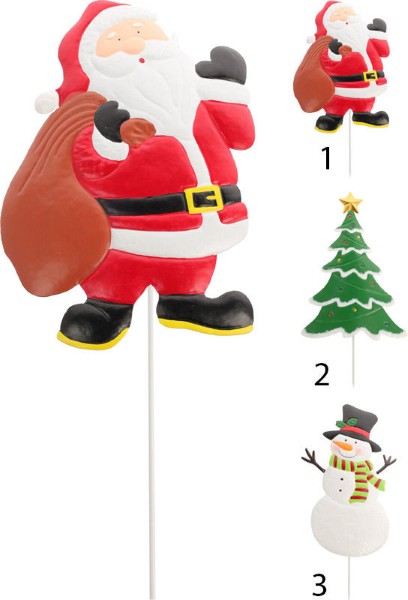 PICK CHRISTMAS FIGURE METAL 80CM
