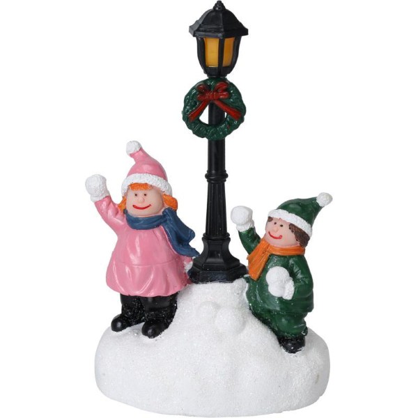 CHRISTMAS SCENERY WITH LED - ASSORTED DESIGNS