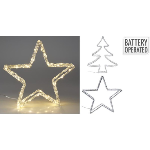 CHRISTMAS LED FIGURE - ASSORTED DESIGNS