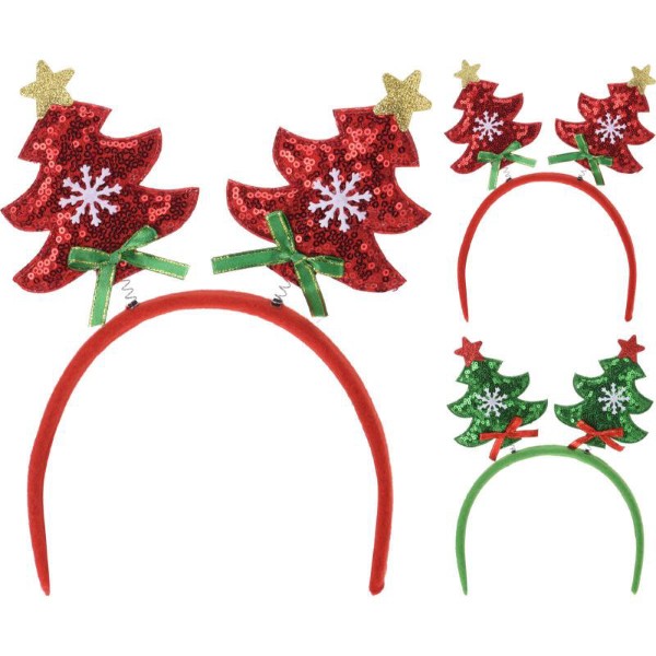 CHRISTMAS HEADWARE - ASSORTED DESIGNS