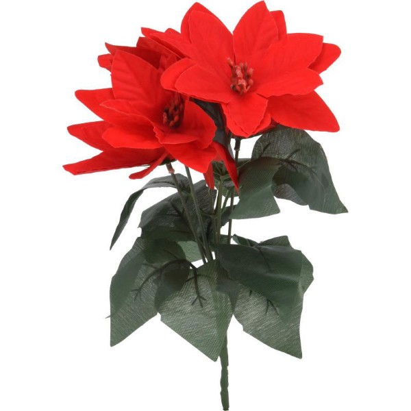 CHRISTMAS FLOWER 25CM