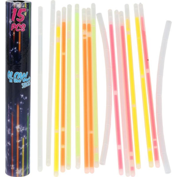 GLOW STICKS 15PCS 22CM
