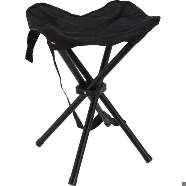 FOLDABLE STOOL 33X33X40CM BLACK