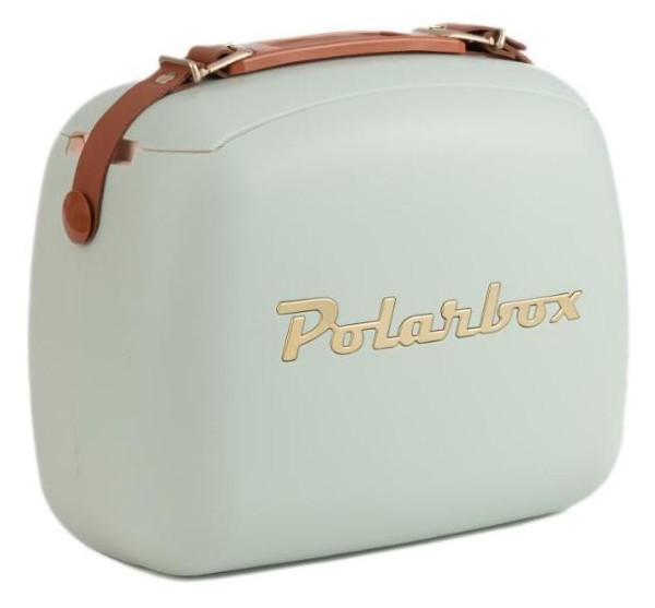 POLARBOX POP COOLER BAG 6L WITH LUNCHBOXES - MATCHA - GOLD
